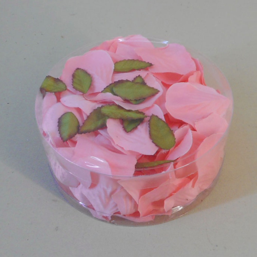 Silk Rose Petals Pink 164 Petals Artificial Flowers